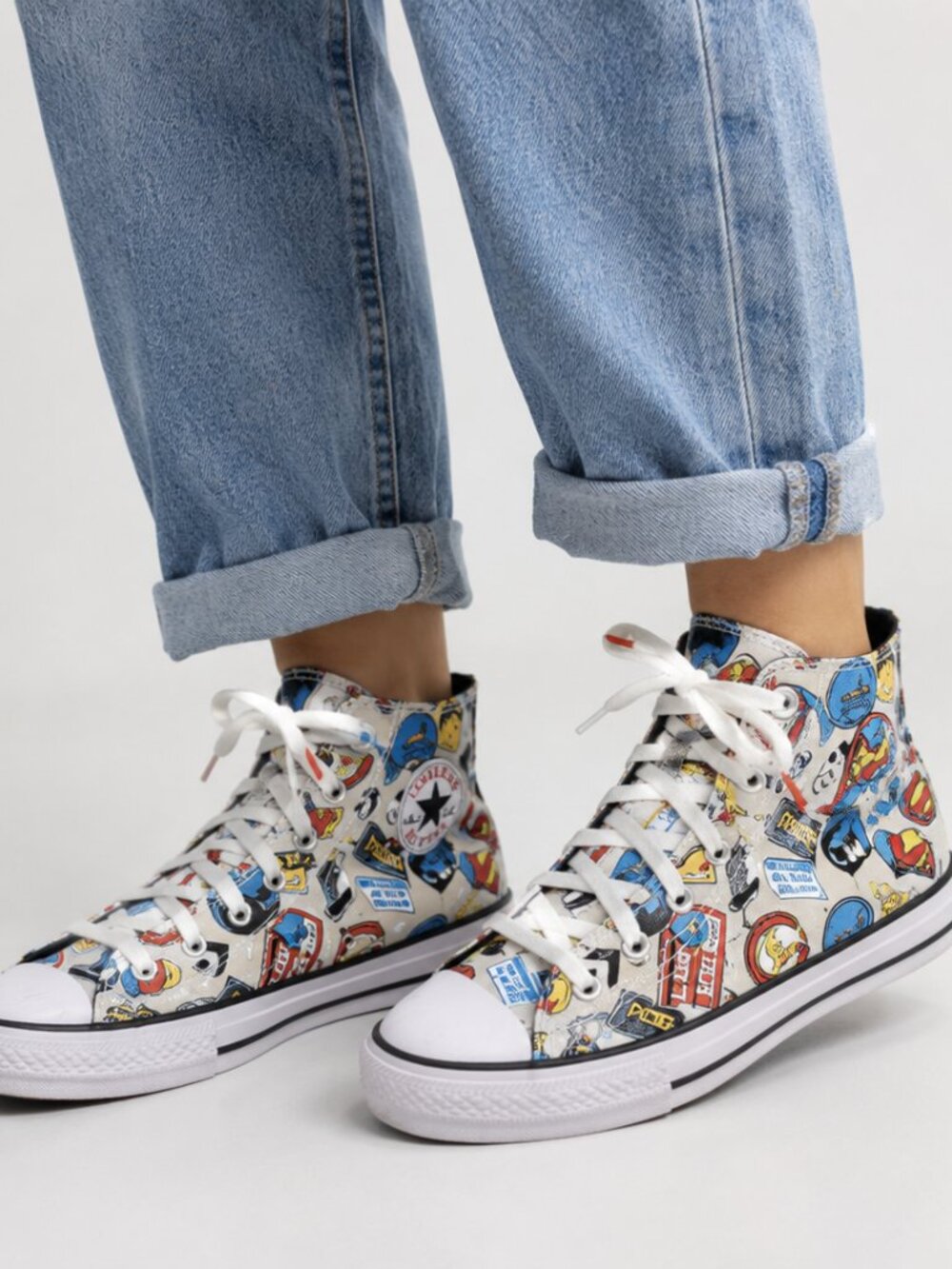 Converse Chuck Taylor DC Comics Justice League High Tops Youth 6 Women's 8 EU 39